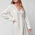 Faherty  Beach Days Tunic Dress Luciano Stripe, Size S Photo 0