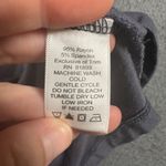 Dialogue Shirt Womens Small Blue Long Sleeve Detail Neck Pullover Blouse Top Photo 5