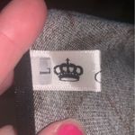 Yoki Yuki black plaid stretchy long sleeve top Photo 5