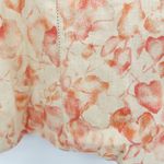J. Jill Womens Beachy 100% Linen Button Down Floral Print Shirt Size‎ S Petite Orange Size undefined Photo 6