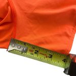 Lululemon Hotty hot bright orange high rise 4” lined shorts sz 6 Photo 4