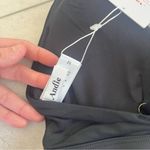 ANDIE  Swim Tahiti Top Black Medium Minimalist V Neck Neutral Basic Bikini NWT Photo 5