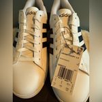 Adidas  Women’s Grand Court 2.0 Black Stripe Sneaker Photo 1