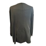 Torrid  Women's Size 5 Black Open‎ Front Knit Cardigan Blazer Plus Size Photo 3