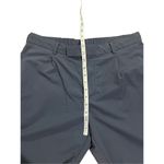 ZARA  womens blue business casual relaxed fit pull on trousers sz 32 Photo 4