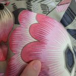 Anthropologie MOULINETTE SOEURS BOTANICAL FLORAL PRINTED 100% SILK SHEATH LINED DRESS 12 Photo 5