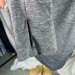 Victoria's Secret ‎ VSX Sport Funnel Neck Pullover Gray Cowl Sweatshirt Size S Photo 2