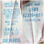 American Vintage Sears SMALL American USA VINTAGE 80’s Sheer Pink Straight Leg Pajama Pants Photo 4