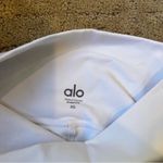 Alo Yoga Alo White High-Waist Moto Legging Photo 2