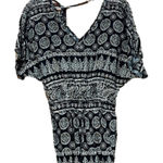 Forever 21 Boho Romper Small Black and Beige Shorts Photo 0