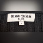 Opening Ceremony  Merino Wool Black Knit‎ Sweater Size Small EUC Photo 2