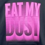 The North Face ‎ Sweatshirt Hoodie Womens Small Eat My Dust Activewear Gorpcore Photo 2