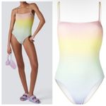 Perfect Moment Women's Sol Multicolor Gradient Swimsuit NEW Pink Photo 5