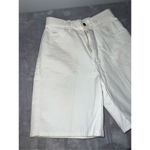 Lee VTG Bermuda Denim White Jean Shorts Relaxed Fit 10 Photo 4