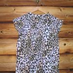 Veronica Beard  Animal Print Tunic Dress Cover Up Top Photo 6