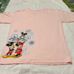 Disneyland Mickey & Minnie Friends Chip & Dale T-Shirt Pink  Photo 0