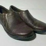 Clarks  Cora Giny Ultimate Comfort Dark Brown Zip‎ Women’s 7 Photo 0