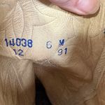 Dan Post Vintage  Black Suede White Stitching Cowboy Western Boots Size 6M Photo 10