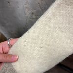 The Vintage Shop Alafoss Icewool Vintage Cream Brown Icelandic Wool Nordic Print Zip Sweater XL Photo 8