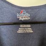 Majestic Chicago White Sox Women's Tank Top 2XL Navy Lightweight Baseball Fan Photo 2