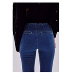 Free People NWT Bella Moto Skinny Jean in Prophecy Photo 1