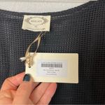 BNWT! Joyfolie Rey Top Black Mesh Tunic with Tassels Size XL Photo 4