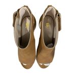 BC Footwear  Espadrille Wedge Sandals Vegan Leather Brown Size 7.5 Summer Shoe Photo 6