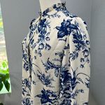 Philosophy Blue and White toile Blouse Photo 3