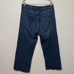AGOLDE  Ren Jeans Size 31 Dark Wash Wide Leg Denim Photo 4