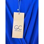 Women’s Grecerelle Size XL Royal Blue Floor Length Dress with Ruffle Sleeves Photo 3
