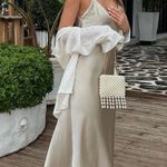 ZARA dress satin effect maxi midi slip on wedding party cocktail Photo 1