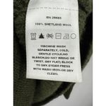 Pendleton  Sweater Womens Medium‎ Green Shawl Collar Cardigan Shetland Wool Photo 4