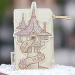 Lounge Fly  New Disney's Tangled Tower Cardholder Wallet Zipper Open NWT Photo 0