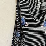 American Eagle Soft & Sexy Embroidered Floral Striped Tank Small Photo 7