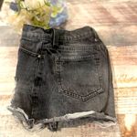No Boundaries Black Distressed Denim Shorts Size 3 Photo 3