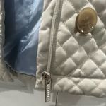 Calvin Klein  Cream Jacket with Light Blue Lining Photo 3