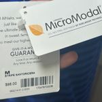 Athleta NWT‎  Santorini 2 Dress Blue Stripe Size M MicroModal Soft Travel Casual Photo 2