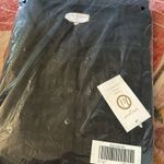 Kathy Ireland  Black Texture Gingham Collar Maxi Dress Button Front 1X Pockets Photo 1