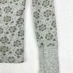 Old Navy  Vintage Y2K Henley Top Size Medium Floral Grey 00s Bella Swan Photo 3