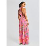 ROCOCO SAND Megan Maxi Dress in Pink Floral Small New Womens Long Gown Photo 11