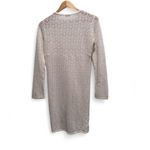 Charlotte Russe Vintage 90s Charlotte Ruse White Crochet Long Cardigan Sweater Large Photo 1