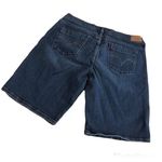 Levi's Jean Shorts Bermuda Medium Wash Womens Size 14 Photo 9