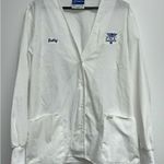 CNA Womens Nurse Betty Embroidered Medical Shirt Scrub Top White Costume M DIY Size M Photo 0