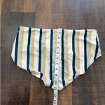 ALBION FIT Striped Swim Bottoms Size Medium Photo 6