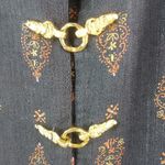 R & M Richards Karen Kwong 8P Black Asian Print Top Photo 2