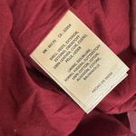 Leifsdottir for Anthropologie Red Leather Smocked Mini Skirt – Size 4 Photo 5