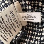 Tommy Hilfiger Pants Womens 12 Navy Blue White Patterned Classic Office Capsule Photo 10