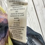 Free People  Tank Blouse Women’s Size Medium Tie Dye Surplice Draped Wrap Silky Photo 6