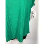89th + Madison Lace Up Jeweled Dolman Cool Top size medium Green Photo 3