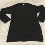 Elizabeth and James  Knit oversized Sweater longer in rear Color Gray Size M Photo 0